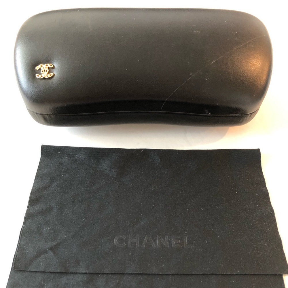 Authentic Chanel sunglass case